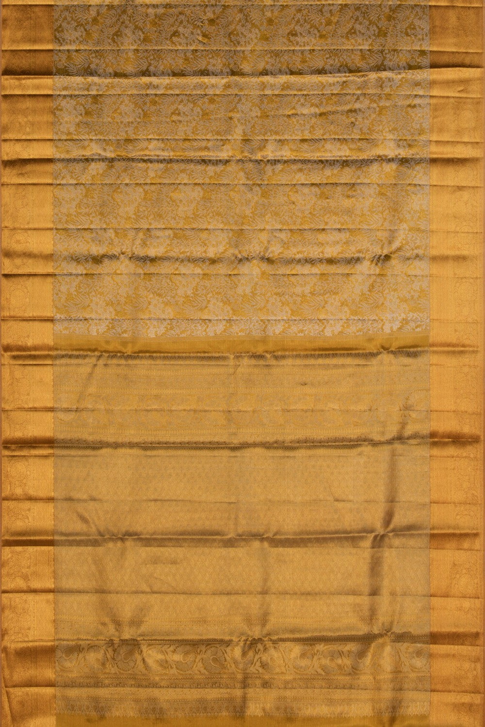 Image of Kanchipattu Gold Brocade Saree
